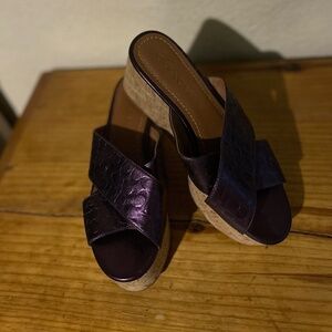 Coach Wedge Sandals